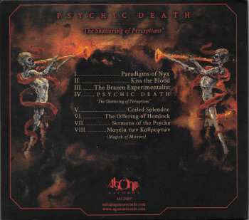 CD Acherontas: Psychic Death "The Shattering Of Perceptions" DIGI