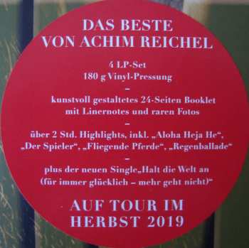 4LP/Dobozkészlet Achim Reichel: Das Beste