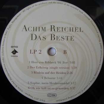 4LP/Dobozkészlet Achim Reichel: Das Beste