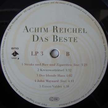 4LP/Dobozkészlet Achim Reichel: Das Beste