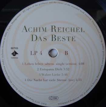4LP/Dobozkészlet Achim Reichel: Das Beste