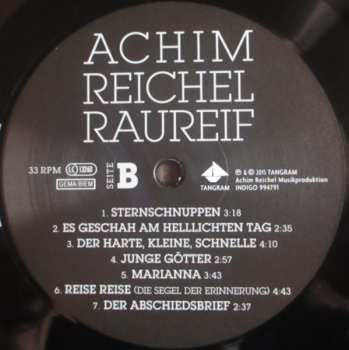 LP/CD Achim Reichel: Raureif
