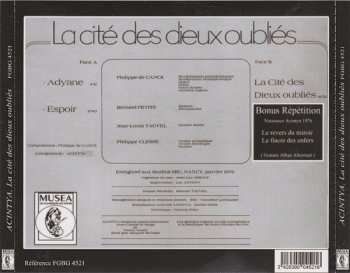 CD Acintya: La Cité Des Dieux Oubliés