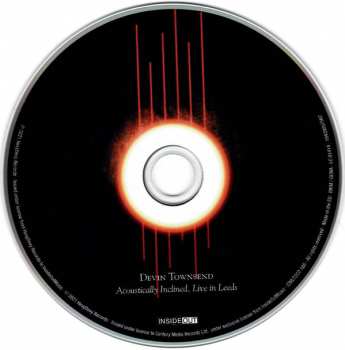 CD Devin Townsend: Acoustically Inclined, Live In Leeds LTD