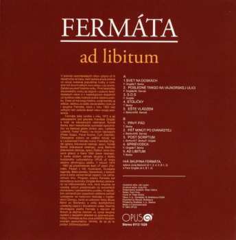 2CD Fermáta: Ad Libitum / Simile…