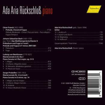 CD Johann Sebastian Bach: Piano