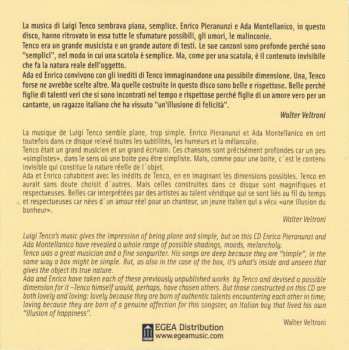 CD Enrico Pieranunzi: Danza Di Una Ninfa (Storie Di Tenco)