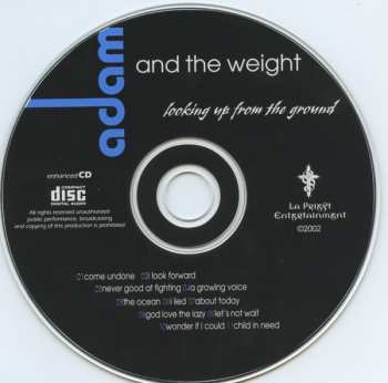 CD Adam And The Weight: Looking Up From The Ground
