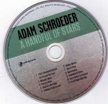 CD Adam Schroeder: A Handful Of Stars