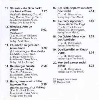 CD Adam Und Die Micky's: Querbeet 1