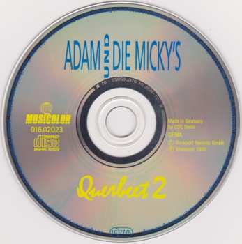 CD Adam Und Die Micky's: Querbeet 2