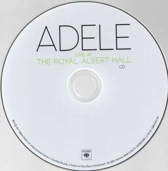 CD/DVD Adele: Live At The Royal Albert Hall