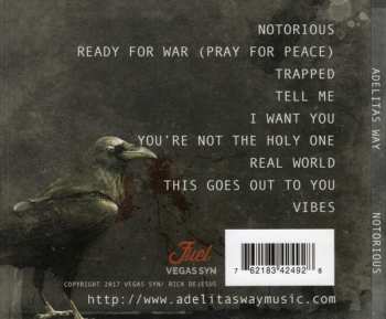 CD Adelitas Way: Notorious