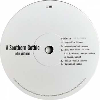LP Adia Victoria: A Southern Gothic