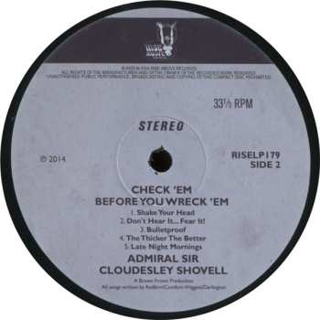 LP Admiral Sir Cloudesley Shovell: Check 'Em Before You Wreck 'Em