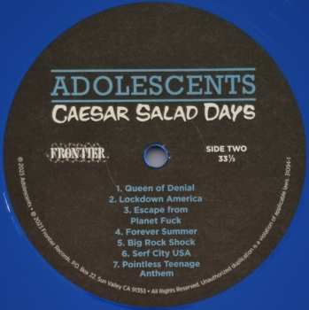 LP Adolescents: Caesar Salad Days CLR | LTD