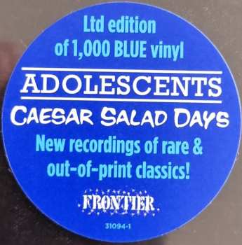 LP Adolescents: Caesar Salad Days CLR | LTD