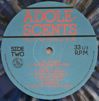 LP Adolescents: Live At The House Of Blues CLR | LTD