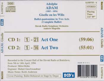 2CD Slovak Radio Symphony Orchestra: Giselle Ballet-pantomime In Two Acts (Complete Ballet)