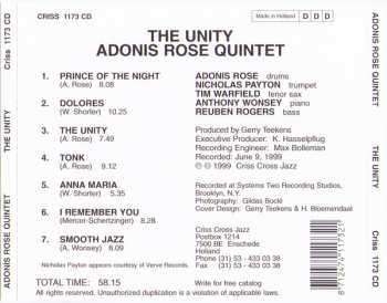 CD Adonis Rose Quintet: The Unity