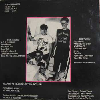LP Adrenalin O.D.: The Wacky Hi-Jinks Of Adrenalin O.D.