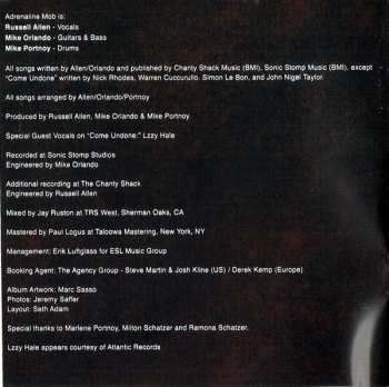 CD Adrenaline Mob: Omertá