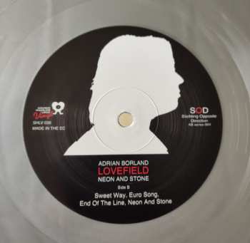 LP Adrian Borland: Lovefield - Neon And Stone CLR