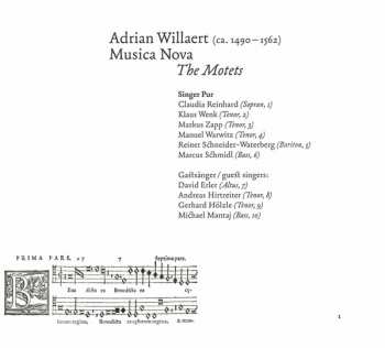 3CD Singer Pur: Musica Nova (The Motets)