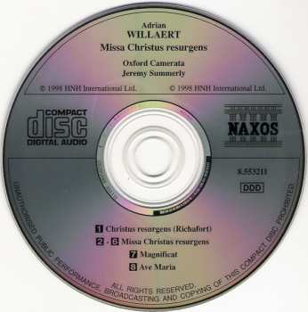 CD Oxford Camerata: Missa Christus Resurgens / Magnificat Sexti Toni / Ave Maria