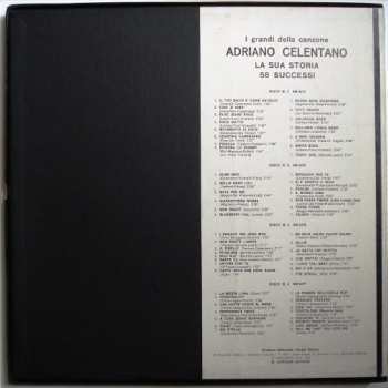 4LP/Dobozkészlet Adriano Celentano: La Sua Storia (58 Successi)