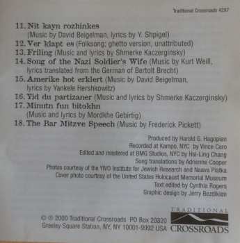 CD Adrienne Cooper: Ghetto Tango - Wartime Yiddish Theater