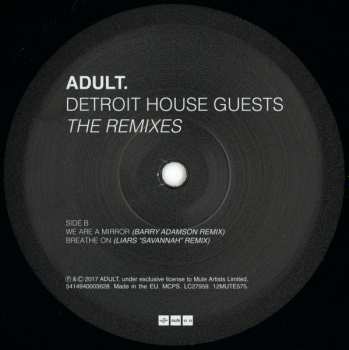 LP ADULT.: Detroit House Guests The Remixes