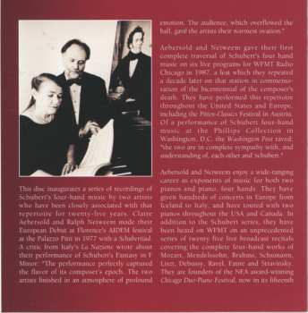 CD Aebersold And Neiweem Piano Duo: Schubert: Four-Hand Piano Works, Vol. 1