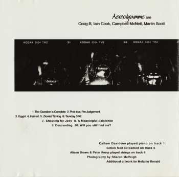 CD Aereogramme: A Story In White