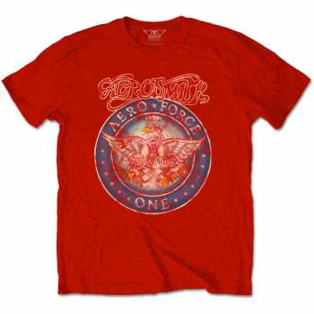 Merch Aerosmith: Póló Aero Force 