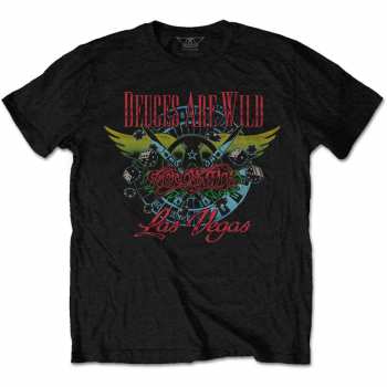 Merch Aerosmith: Póló Deuces Are Wild, Vegas 