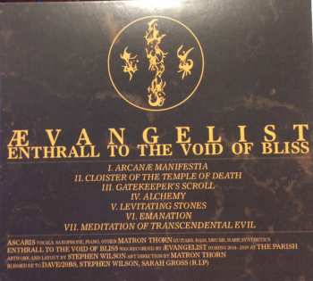 CD Ævangelist: Enthrall To The Void Of Bliss