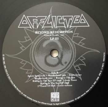 3LP Afflicted: Beyond Redemption (Demos & EPs 1989 - 1992)
