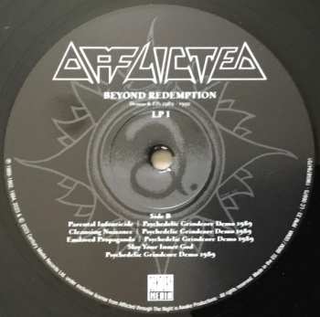3LP Afflicted: Beyond Redemption (Demos & EPs 1989 - 1992)
