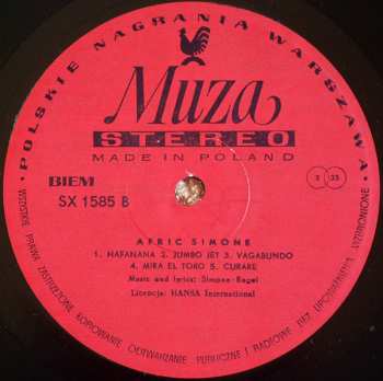 LP Afric Simone: Afric Simone