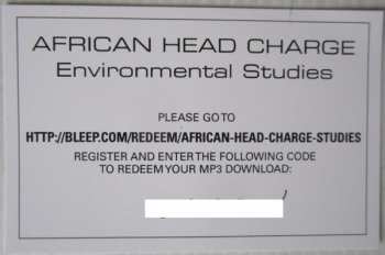 LP African Head Charge: Environmental Studies