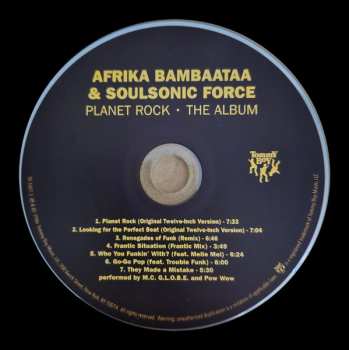 CD Afrika Bambaataa & Soulsonic Force: Planet Rock - The Album LTD