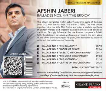 CD Afshin Jaberi: Ballades Nos. 4-9 'The Eroica'