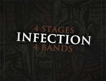 CD Agathocles: Stages Of Infection - 4-Way Split CD