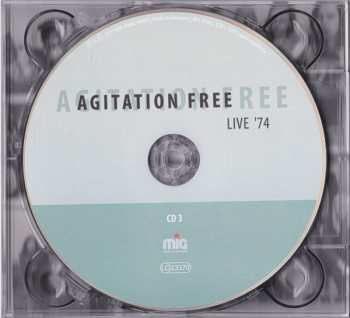 3CD/DVD Agitation Free: Last, Fragments & Live '74