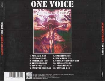 CD Agnostic Front: One Voice