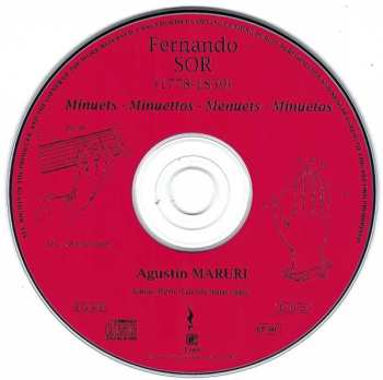 CD Agustín Maruri: Fernando Sor: Minuets