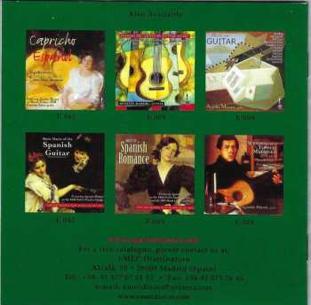 CD Agustín Maruri: The Andrés Segovia Album: Original Compositions