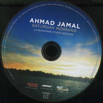 CD Ahmad Jamal: Saturday Morning - La Buissonne Studio Sessions