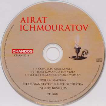 CD Airat Ichmouratov: Letter From An Unknown Woman